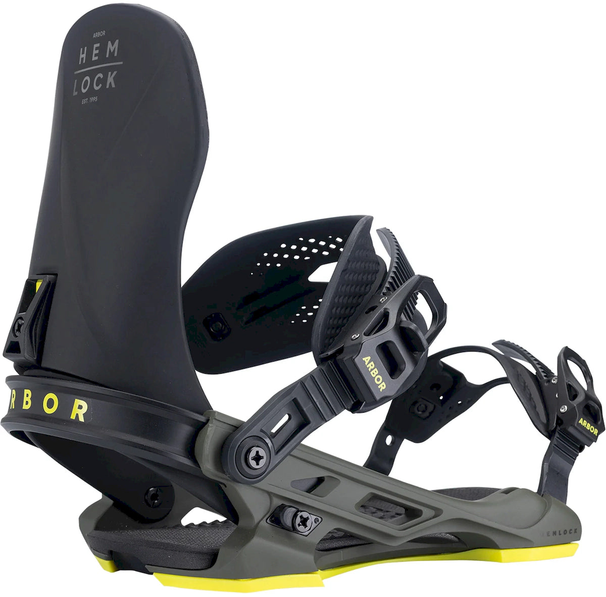 Arbor Hemlock Snowboard Bindings