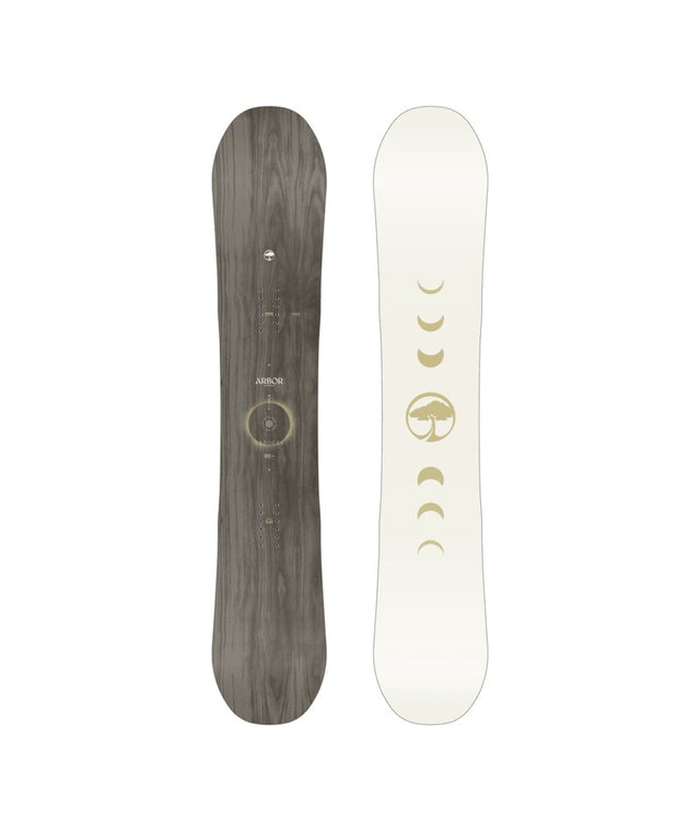 Arbor Mantra Snowboard 2026 all-mountain snowboard -- top sheet graphic at Willis Ski and Board Pittsburgh