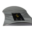 Arbor Metal Machine Snowboard Package With Rome United Bindings alpine binding -- Regular colorway top view showing toe and