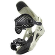 Arbor Spruce Snowboard Bindings snowboard binding -- Off White Med Lg colorway top view showing highback and straps
