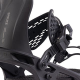 Arbor Spruce Snowboard Bindings snowboard binding -- Black Black Small colorway side profile