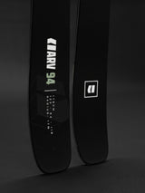Armada Arv 94 Skis 2026 all-mountain ski -- Black colorway top sheet graphic