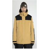 Armada Bergs 2l Insulated Mens Jacket ski jacket -- front view on model showing insulated shell and hood at Willis Ski and