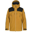 Armada Bergs 2l Insulated Mens Jacket ski jacket -- Honey colorway outside profile showing zippered pockets and seams