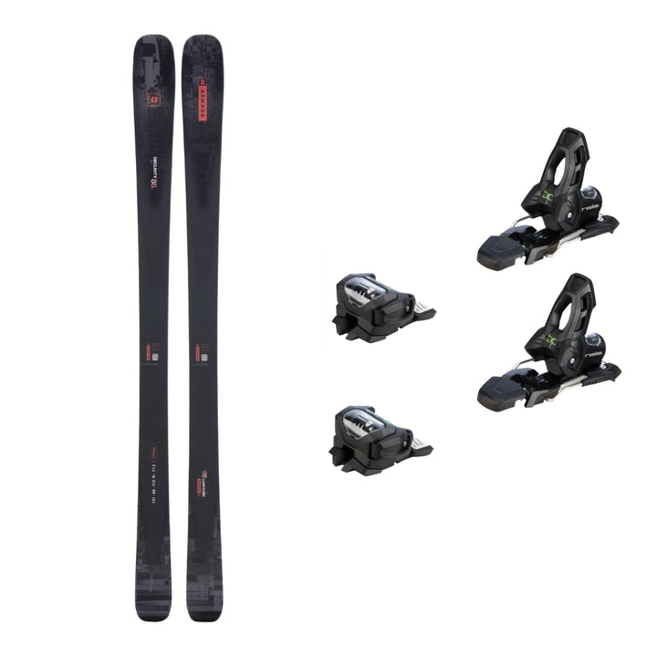 This is an image of Armada Declivity 88 C Skis 2026 Package with Attack 11 Ski Bindings