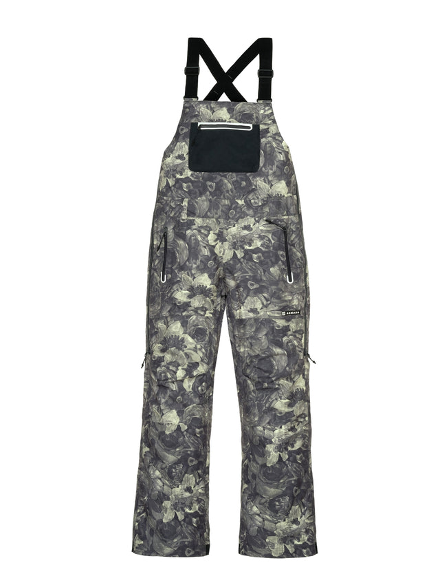 Armada Pascore Womens Bib ski pant -- front view on model showing insulated ski pant at Willis Ski and Board Pittsburgh
