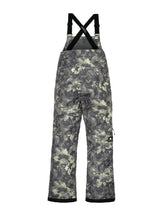 Armada Pascore Womens Bib ski pant -- Floral Camo colorway front view on model