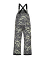 Armada Pascore Womens Bib ski pant -- Floral Camo colorway front view on model