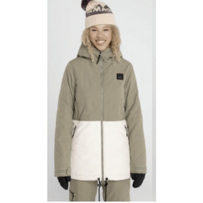 Armada Starlet 2l Insulated Womens Jacket ski jacket -- front view on model showing insulated shell and hood at Willis Ski