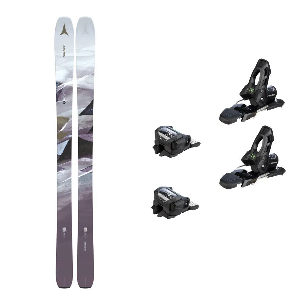 Atomic Maven 86 Skis Package With Attack 11 Ski Bindings