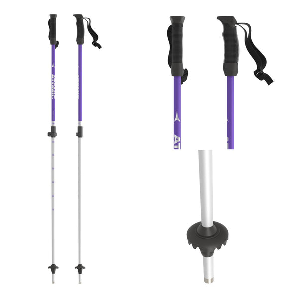 This is an image of Atomic AMT Jr Telescopic Poles