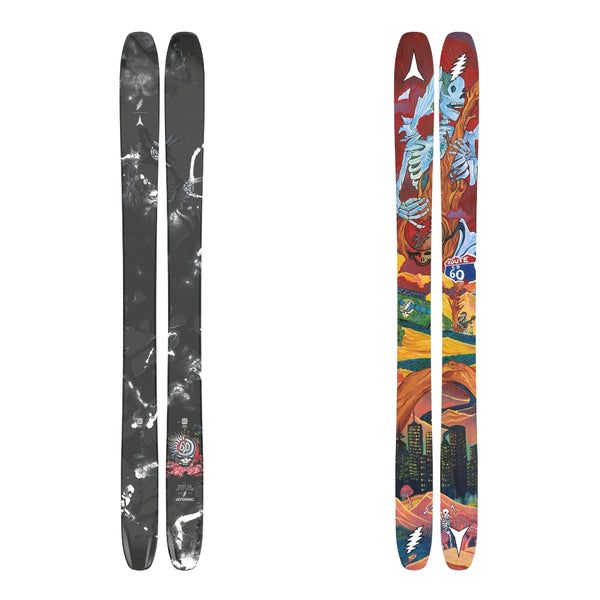 This is an image of Atomic Bent 110 Grateful Dead Skis 2026