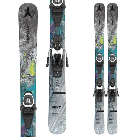 This is an image of Atomic Bent Chetler Junior ski system 110-130cm
