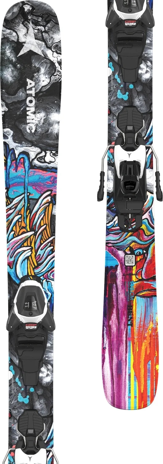 Atomic Bent Jr Skis (140-150) with L6 Bindings 2025 | available at Willi's Ski and Board shops