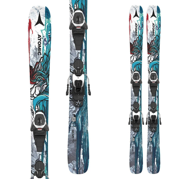 This is an image of Atomic Bent Junior Skis  (140-150)