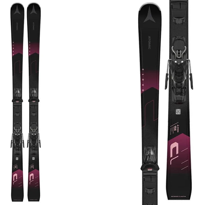 This is an image of Atomic Cloud CL Womens Skis + M10 GW Bindings 2025