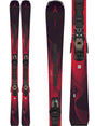 This is an image of Atomic Cloud Q12 Revoshock C Skis with M10 Bindings