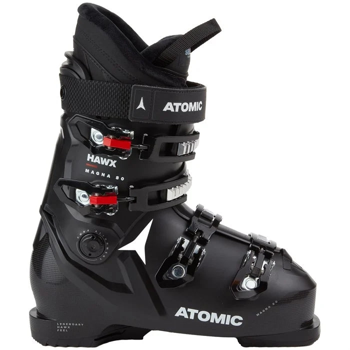 Atomic Hawx Magna 80 Ski Boots alpine ski boot -- outside profile view at Willis Ski and Board Pittsburgh