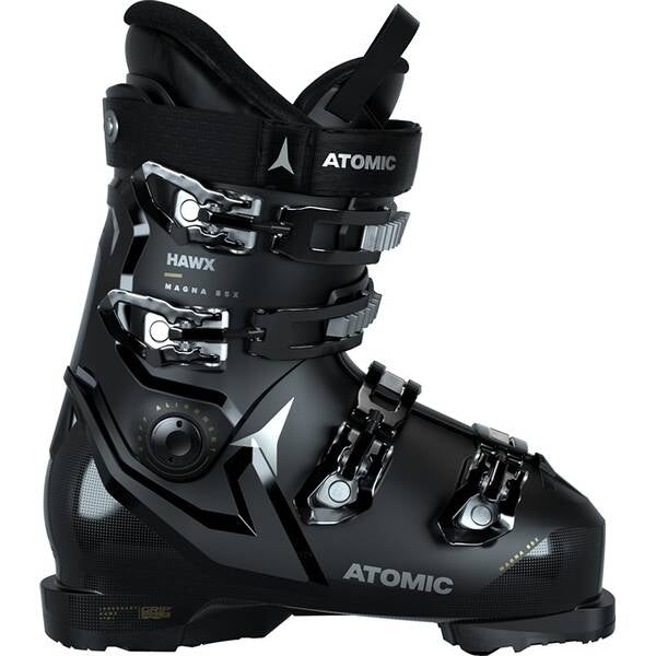 This is an image of Atomic Hawx Magna 85X womens ski boots