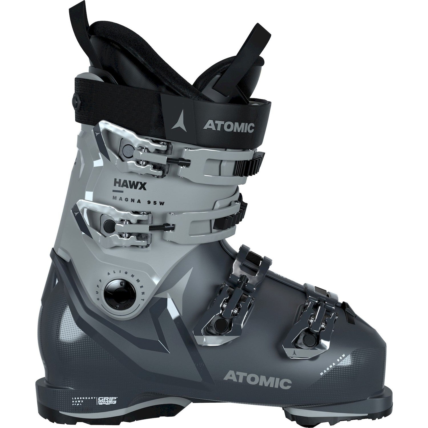 Atomic Hawx Magna 95 W Gw Ski Boots alpine ski boot -- outside profile view at Willis Ski and Board Pittsburgh