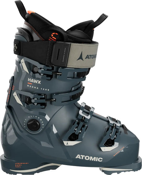 Atomic Magna 120 S Gw St Ski Boots 2025 alpine ski boot -- outside profile view at Willis Ski and Board Pittsburgh