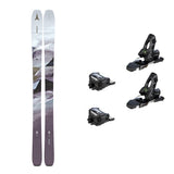 This is an image of Atomic Maven 86 Skis Package with Attack 11 Ski Bindings