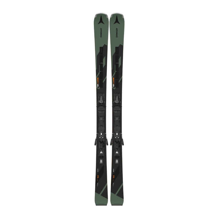 This is an image of Atomic Redster Q7.8  Revoshock C Skis MI 12 Bindings