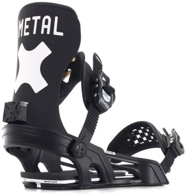 Bent Metal Axtion Snowboard Bindings snowboard binding -- top view showing toe and heel at Willis Ski and Board Pittsburgh