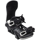 Bent Metal Transfer Snowboard Bindings snowboard binding -- toe piece detail in black colorway