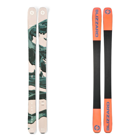Blizzard Rustler 9 Skis 2026 all-mountain ski -- top sheet graphic at Willis Ski and Board Pittsburgh