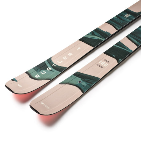 Blizzard Rustler 9 Skis 2026 all-mountain ski -- Flat colorway top sheet graphic
