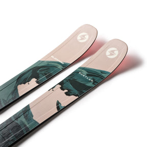 Blizzard Rustler 9 Skis 2026 all-mountain ski -- Flat colorway top sheet graphic
