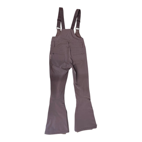 Boulder Gear Bodacious Womens Bib ski pant -- Black colorway back view showing seat and fit
