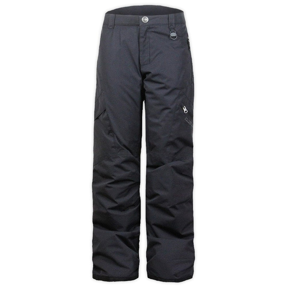 Boulder Gear Bolt Cargo Junior Pant ski pant -- front view on model showing insulated ski pant at Willis Ski and Board