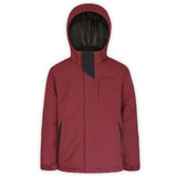 Boulder Gear Cody Junior Jacket ski jacket -- front view on model showing insulated shell and hood at Willis Ski and Board