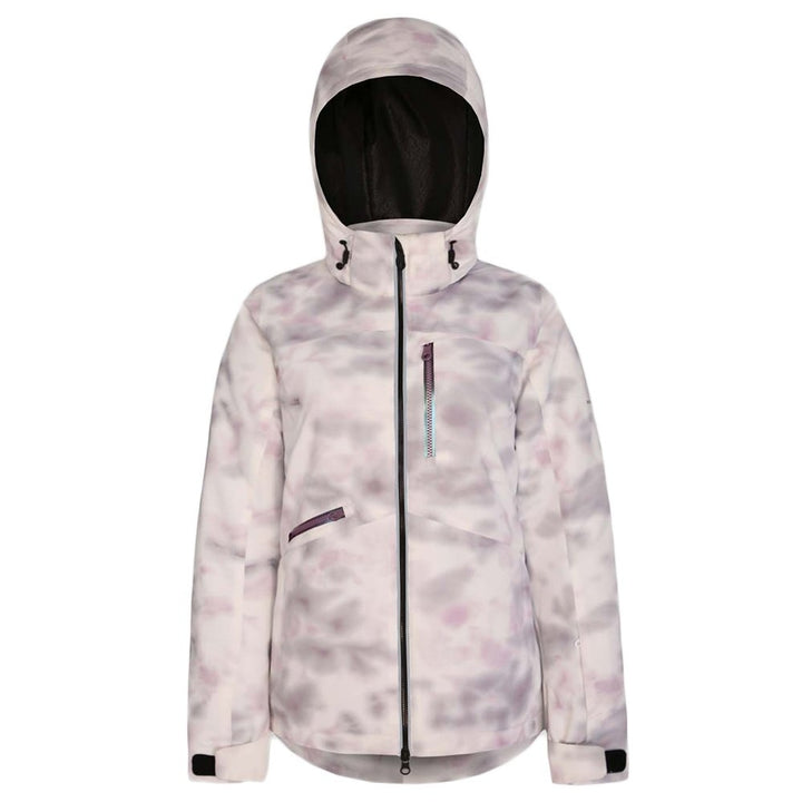 This is an image of Boulder Gear Ember Print Womens Jacket