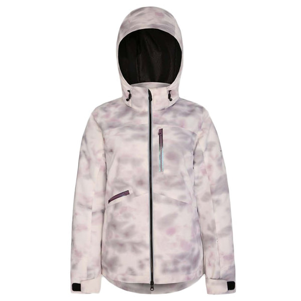 This is an image of Boulder Gear Ember Print Womens Jacket Extended