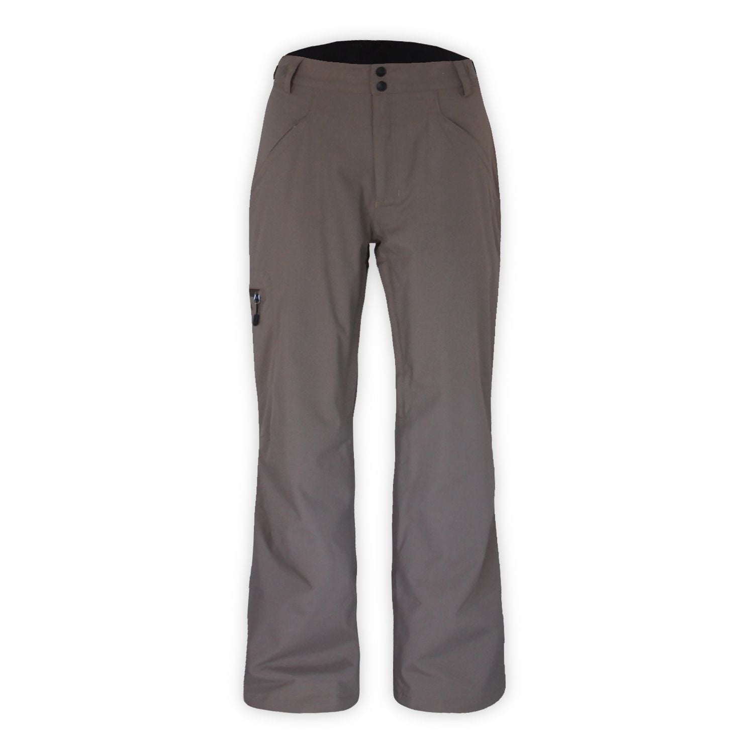 Boulder Gear Front Range Mens Long Pant ski pant -- front view on model showing insulated ski pant at Willis Ski and Board