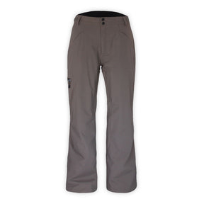 Boulder Gear Front Range Mens Long Pant ski pant -- front view on model showing insulated ski pant at Willis Ski and Board