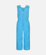 Boulder Gear Hailey Toddler Bib ski pant -- front view on model showing insulated ski pant at Willis Ski and Board Pittsburgh