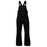 Boulder Gear Marvel Womens Bib ski pant -- front view on model showing insulated ski pant at Willis Ski and Board Pittsburgh