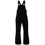 Boulder Gear Marvel Womens Bib ski pant -- Black 8 colorway front view on model