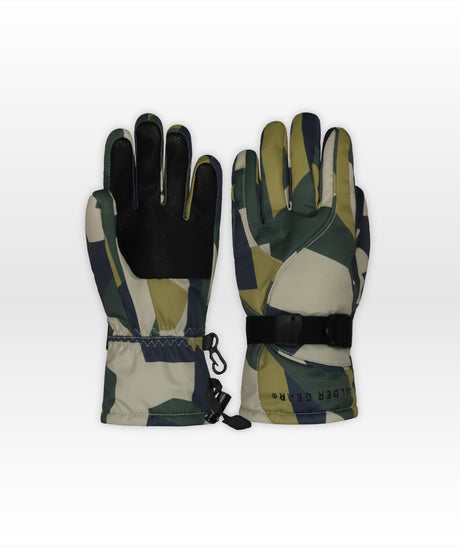 Boulder Gear Mogul Ii Junior Glove glove -- palm view showing glove construction