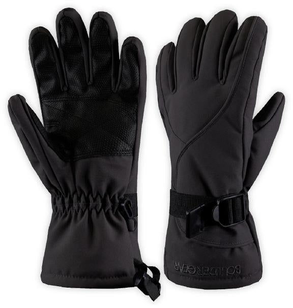 Boulder Gear Mougul Ii Junior Glove glove -- palm view showing glove construction
