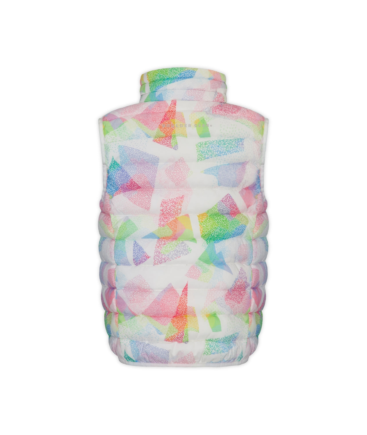 Boulder Gear Puffy Toddler Vest product -- Rhythim Prism 2 colorway product view