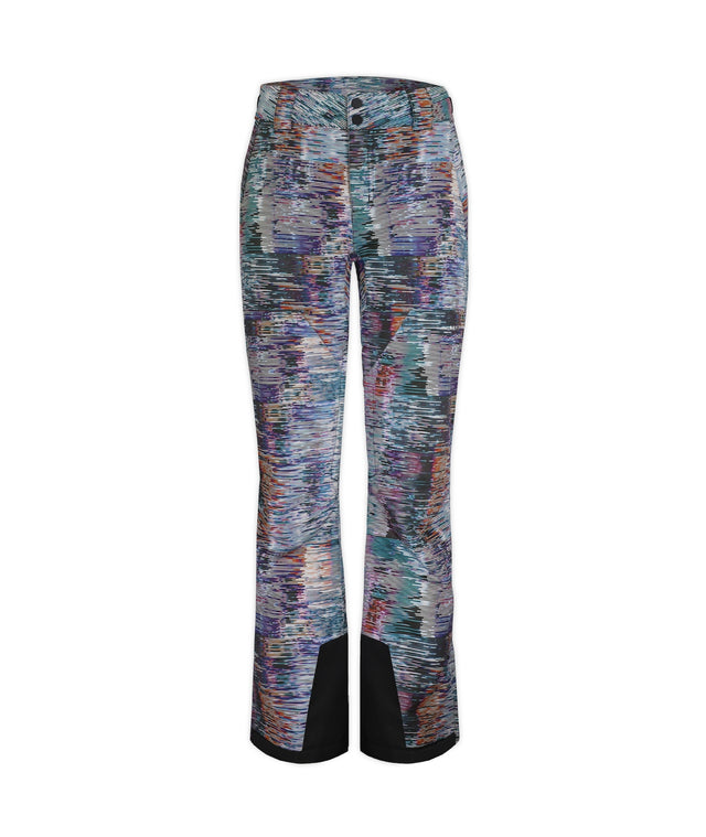 Boulder Gear Zoe Womens Pant ski pant -- front view on model showing insulated ski pant at Willis Ski and Board Pittsburgh
