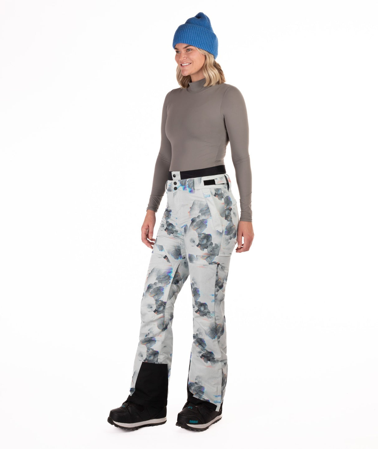 Boulder Gear Zoe Womens Pant 2026 ski pant -- front view on model showing insulated ski pant at Willis Ski and Board