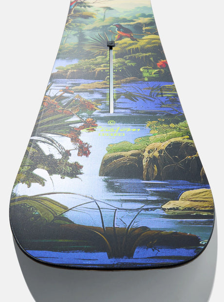 Burton Custom Graphic Camber Jungle Snowboard 2026 all-mountain snowboard -- Regular colorway top sheet graphic
