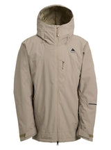 Burton Reserve 2l Insulated Mens Jacket 2026 ski jacket -- front view on model showing insulated shell and hood at Willis