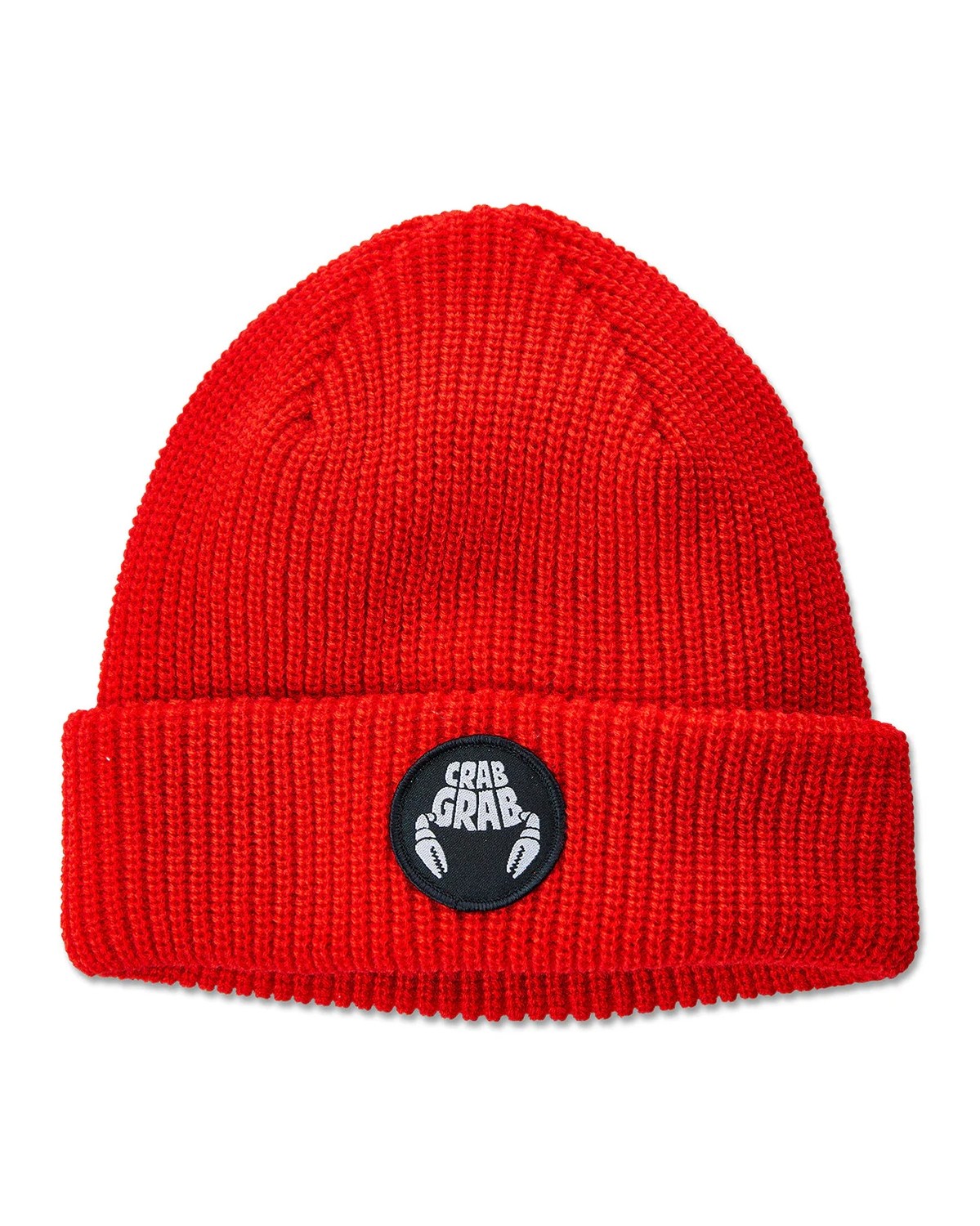 Crab Grab Circle Patch Beanie